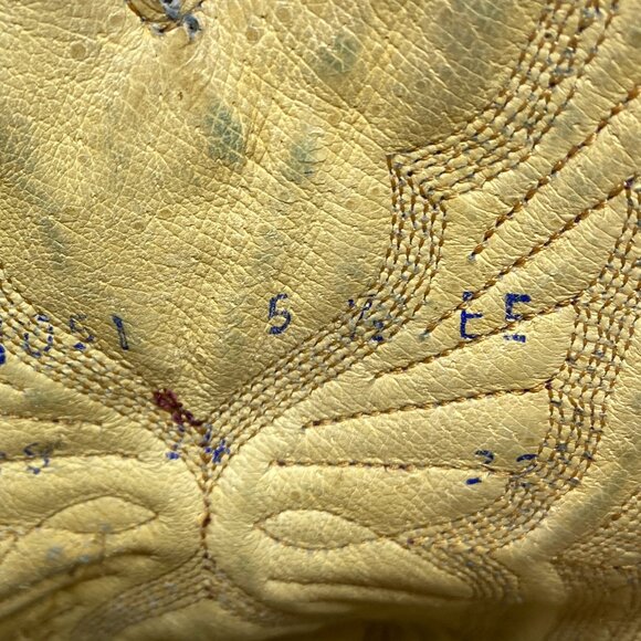 MEZCALERO Mexico western cowboy burgundy womens boots sz 5 1/2 EE - Picture 9 of 9